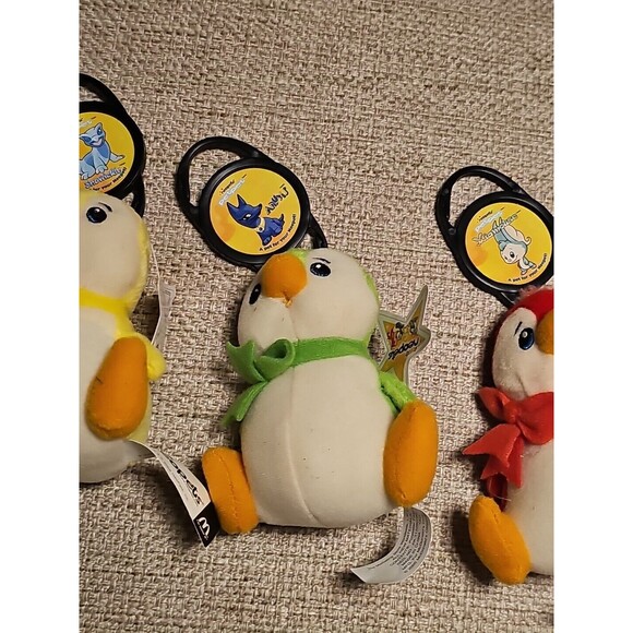 McDonalds Neopets Green Bruce Red Bruce and Yellow Bruce With Tags - Picture 11 of 11